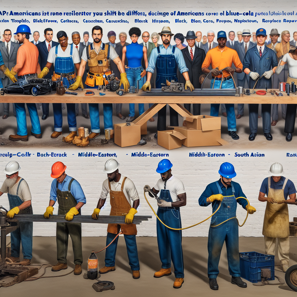 A Mudança dos Americanos para Empregos de Colarinho Azul