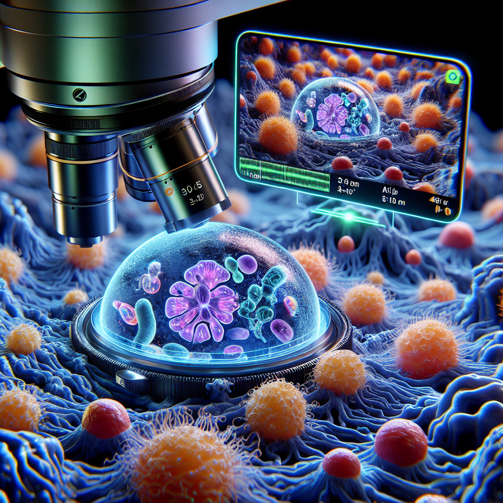 Microscopia Aprimorada por IA Produz Vídeos Nítidos e em Tempo Real Dentro de Células Vivas