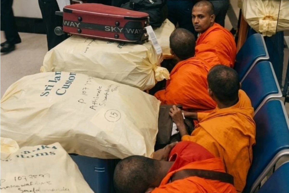 A Surpreendente Prisão de Monges Budistas com 110 kg de Maconha em Sri Lanka
