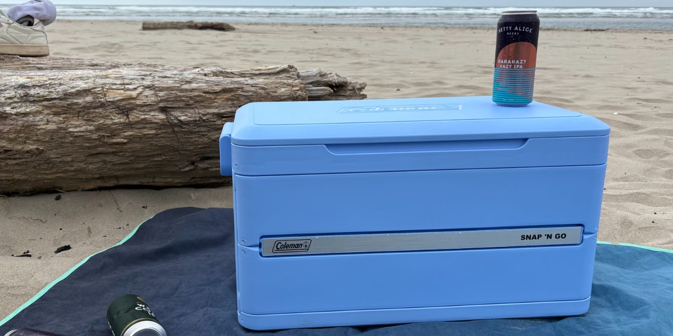 Revolução dos Cooler: Testando o Novo Cooler Doblável da Coleman