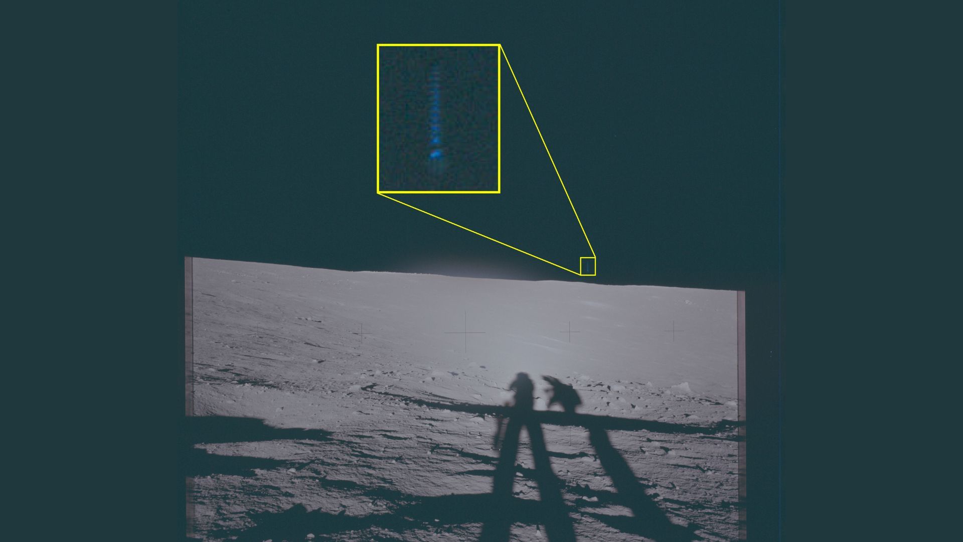 Imagens Desclassificadas da Apollo 12 Revelam Luzes Não Identificadas na Lua
