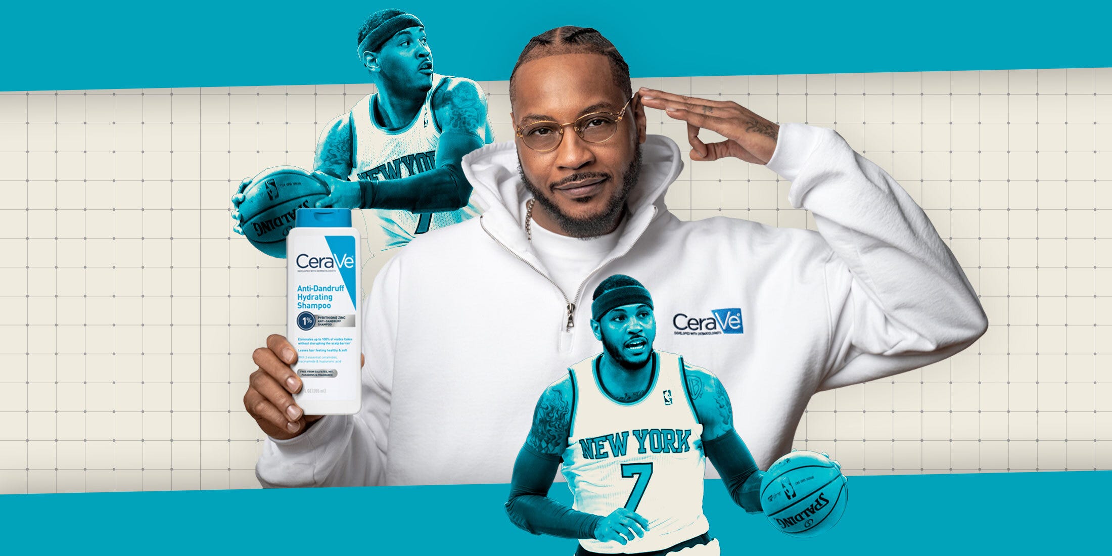 Carmelo Anthony e a Revolução do Hoodie Melo: Uma Nova Era Através da Parceria com CeraVe
