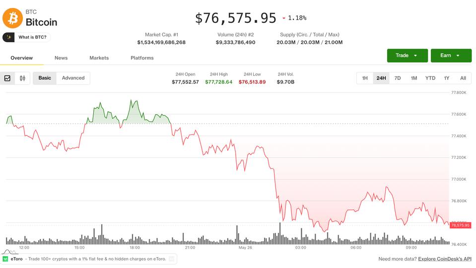O Destino do Bitcoin: Riscos de Novas Baixas em Meio ao Rally das Ações