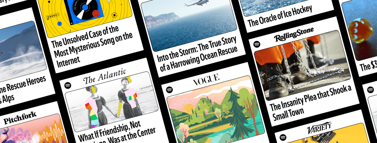 Spotify Expande Suas Fronteiras: Agora Com Artigos de Revistas Narrados