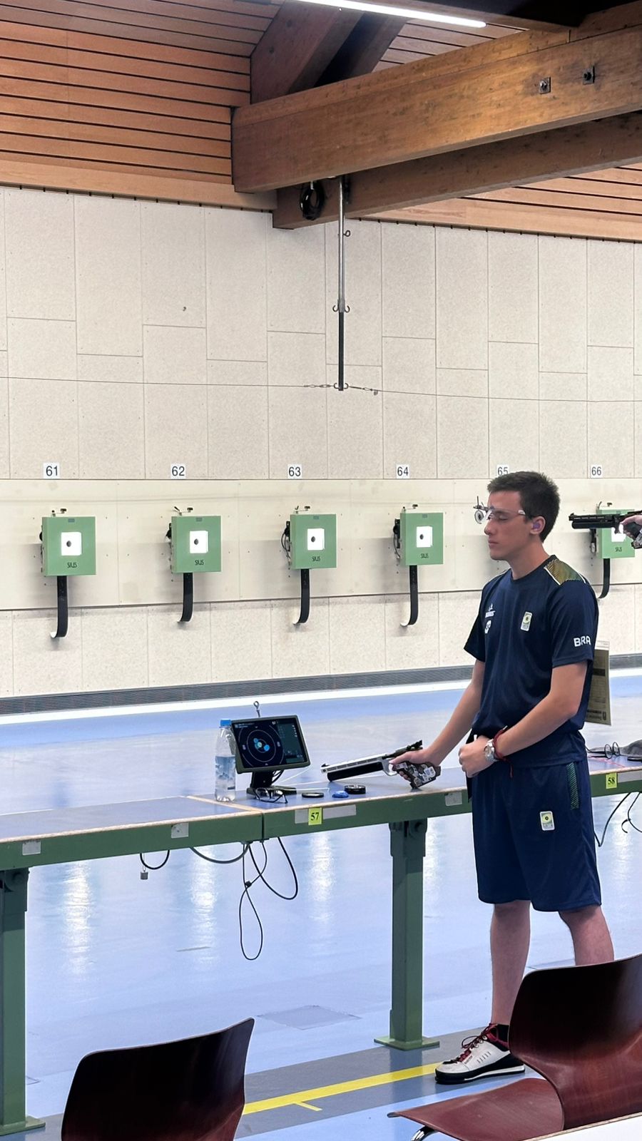 Caio de Almeida Brilha na Pistola de Ar na Copa do Mundo de Munique