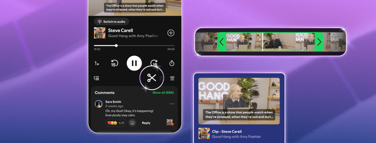 Spotify Permite 'Recortar' Momentos dos Seus Podcasts Favoritos