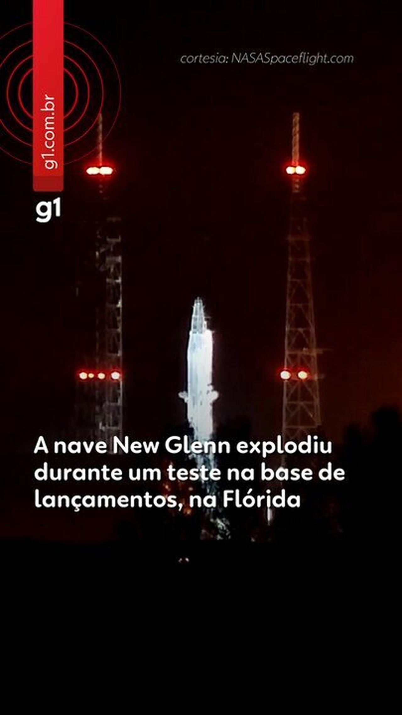 Explosão da Nave New Glenn da Blue Origin: Um Incidente que Abala o Futuro da Exploração Espacial
