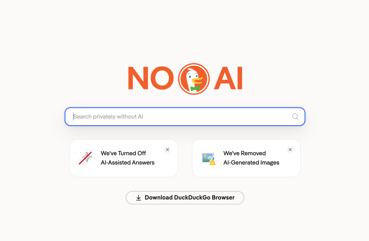 DuckDuckGo Lança Extensões Sem IA para Navegadores Chrome e Firefox