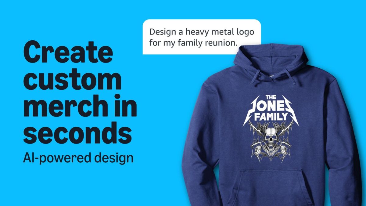 Amazon Revoluciona o Mercado de Merchandising com Design Personalizado por IA