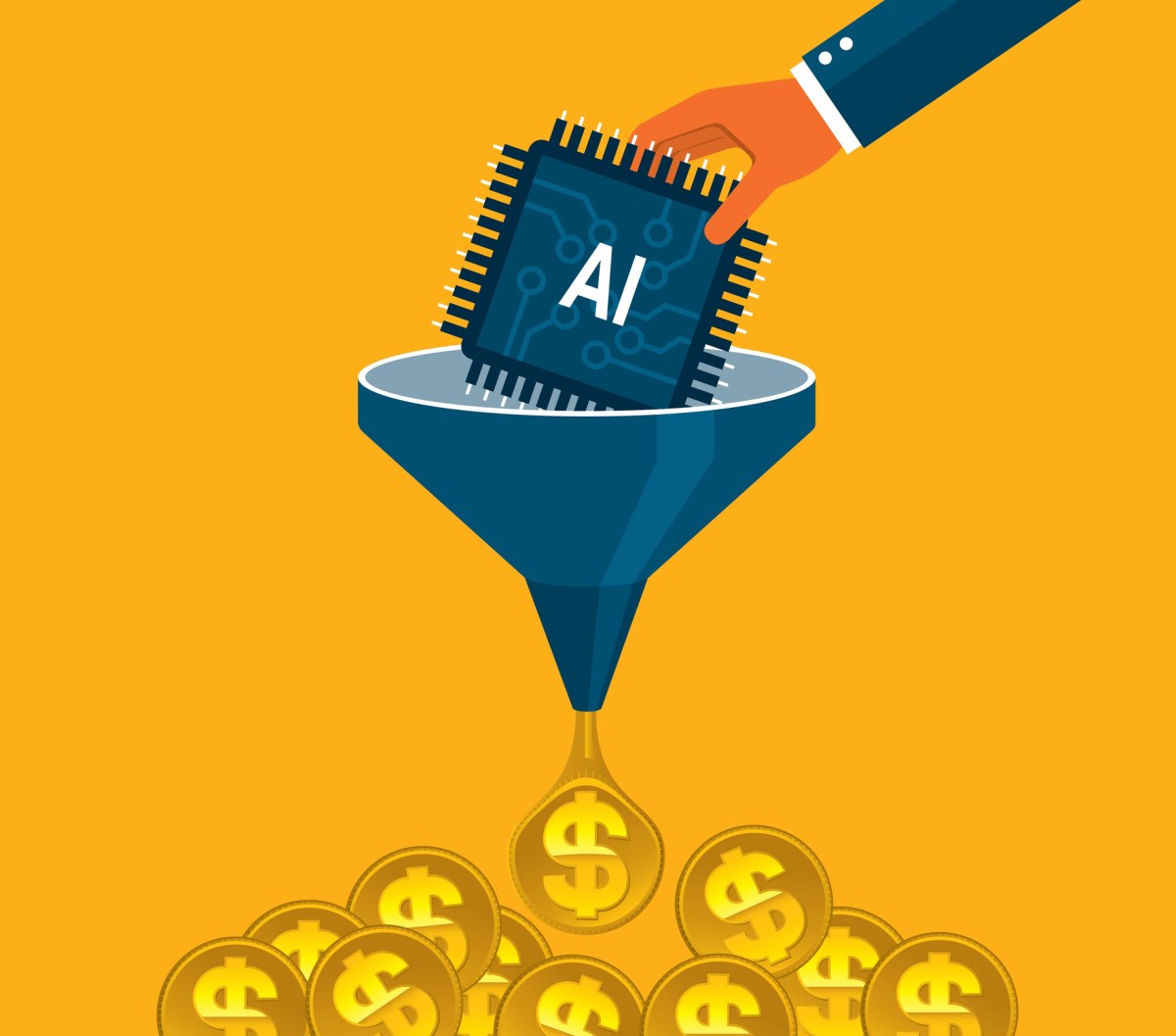 Firmas 'AI-pilled' Gastam $7,500 por Funcionário a Cada Mês em Inteligência Artificial