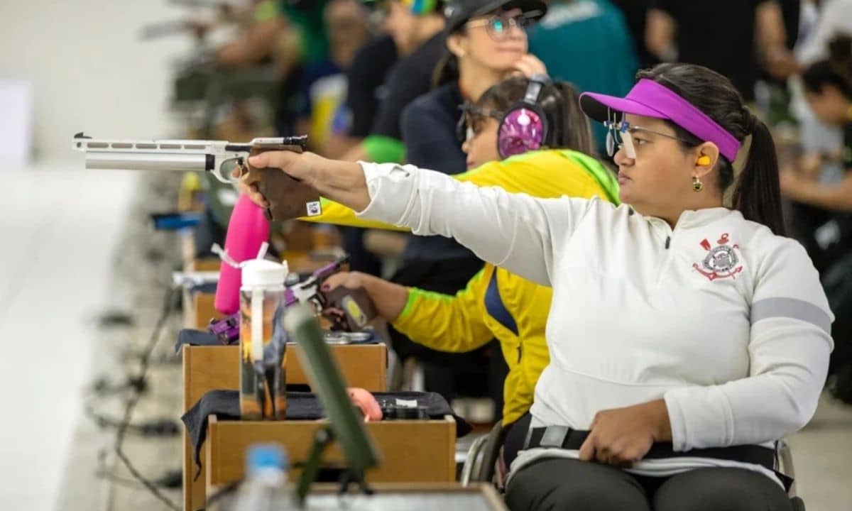 Dupla conquista ouro na abertura do Circuito Nacional de tiro esportivo paralímpico