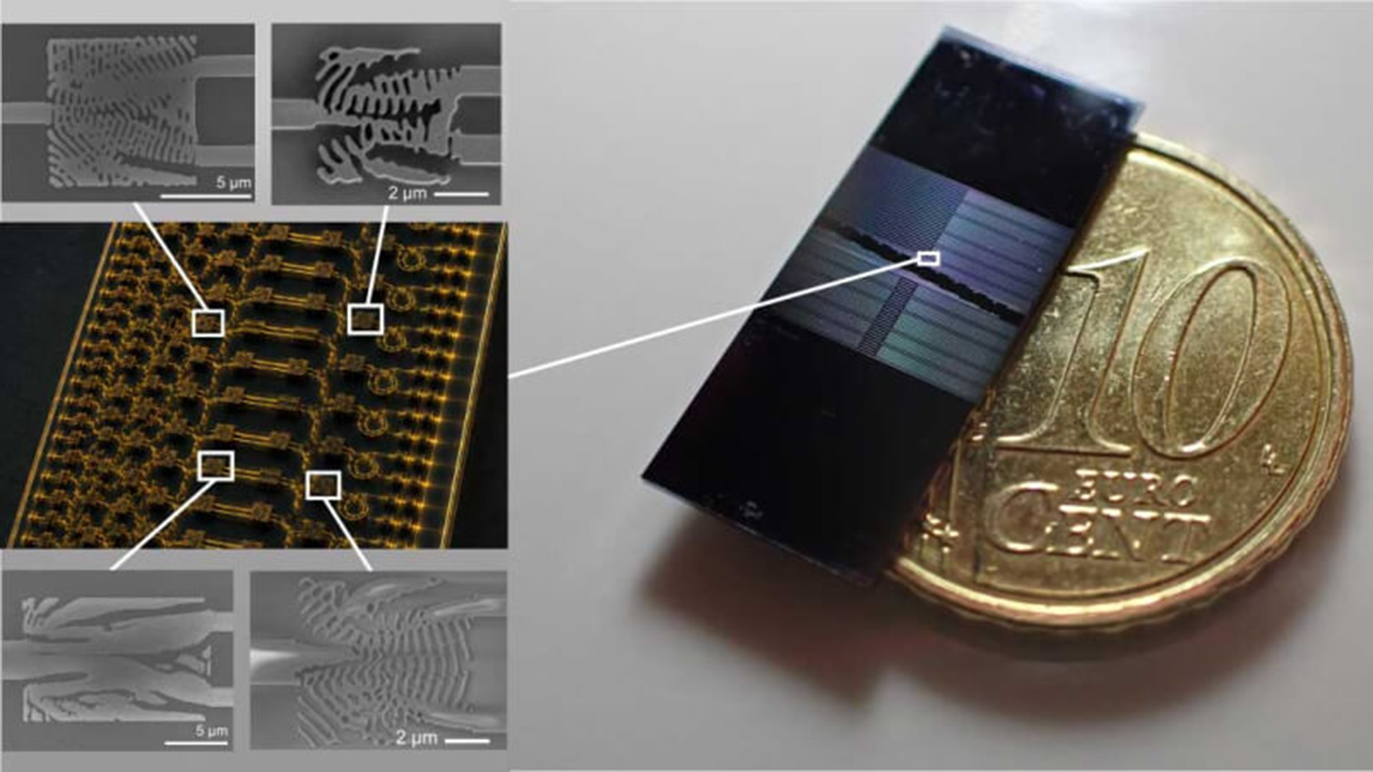 Além da Intuição Humana: Componentes de Chip Projetados por IA 500 Vezes Menores