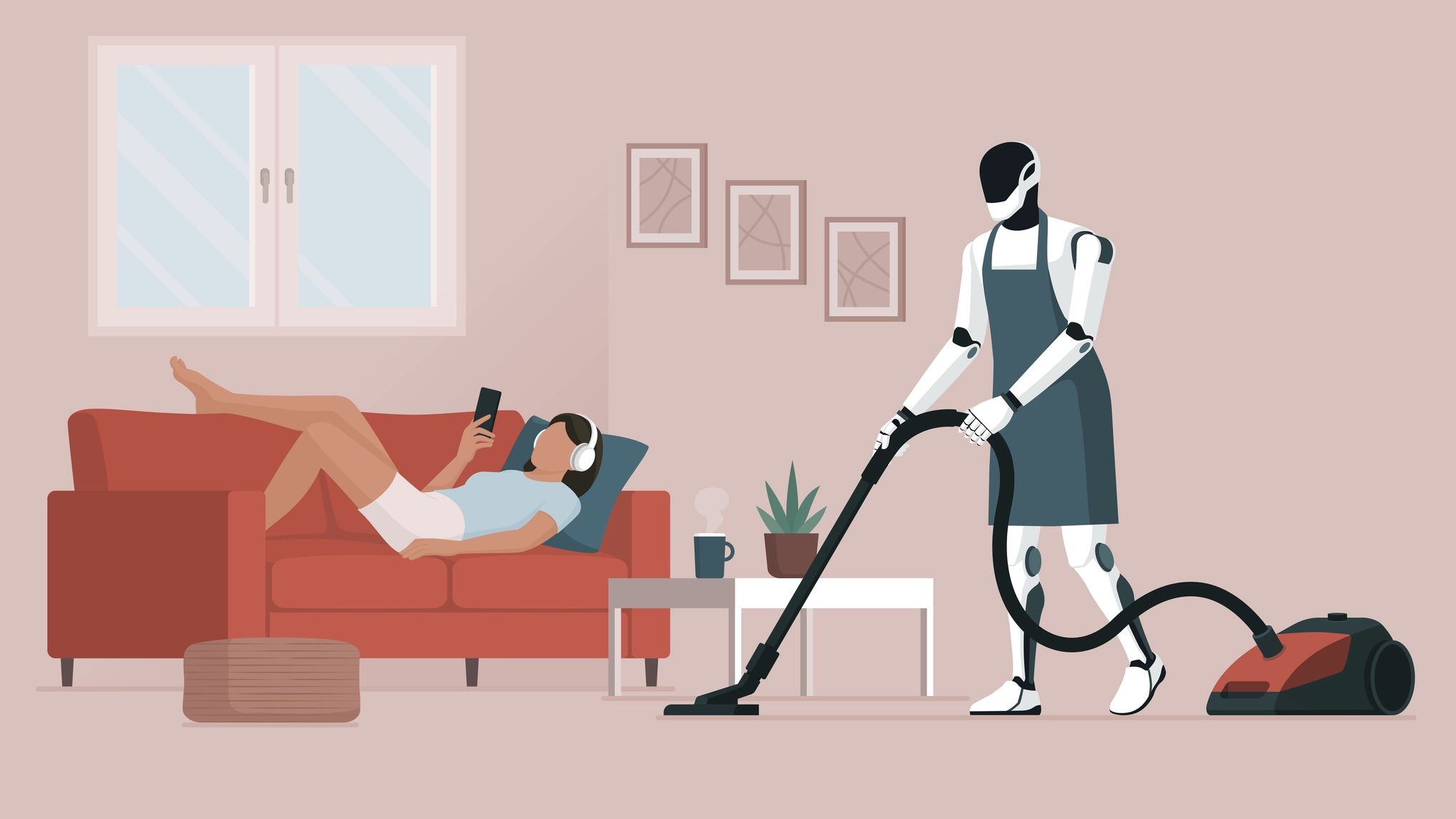 Confiança em Robôs Humanoides: Você Deixaria um Limpar sua Casa?