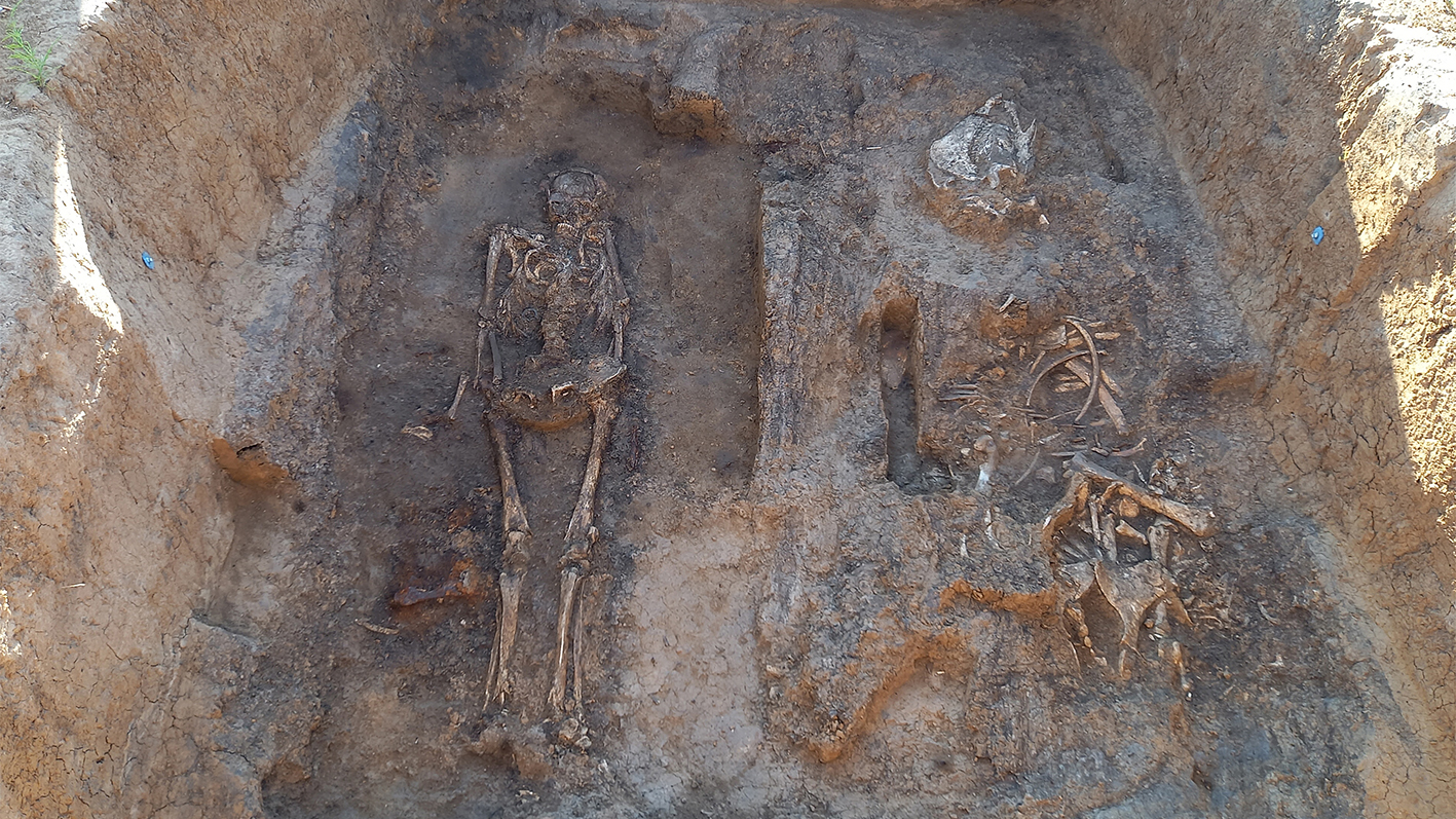 Descoberta de Tumulo Medieval Revela Relações entre Nobres Equestres da Rússia Antiga e Escandinávia